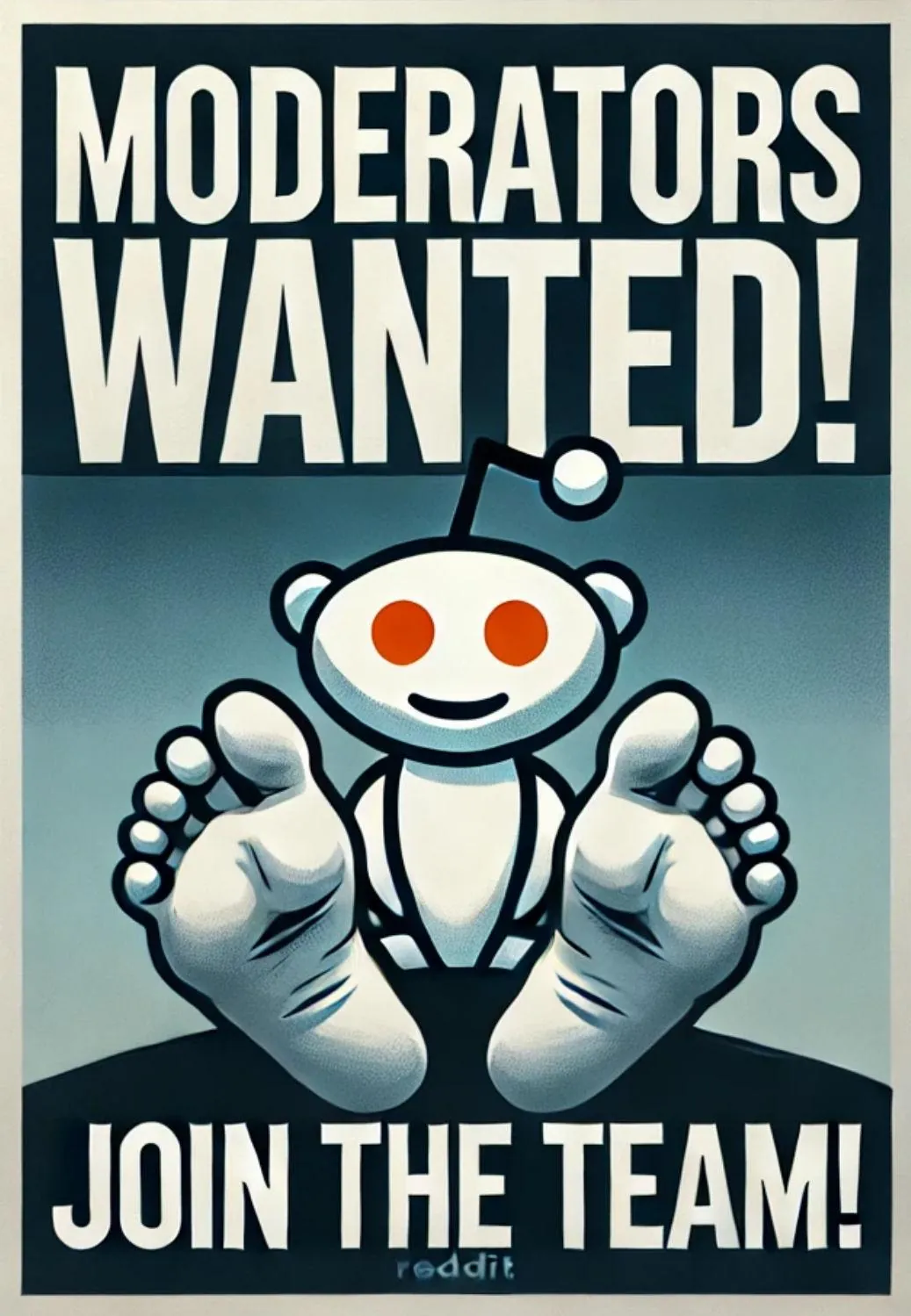 Autopick: FEET Pics 100 is looking for a passionate moderator. Send a mod mail and tell why do you want to moderated Feet Pics 100 !!!