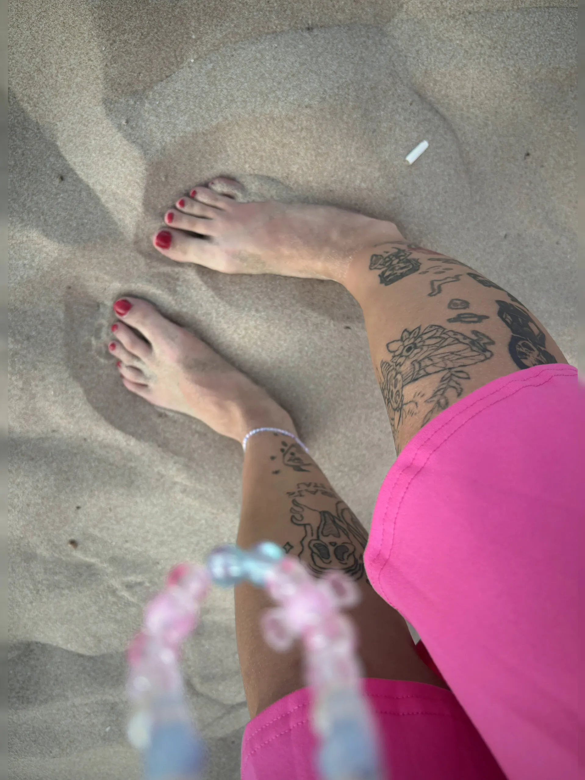 You think you're worthy of these divine toes? Only the elite get to worship them, darling.
