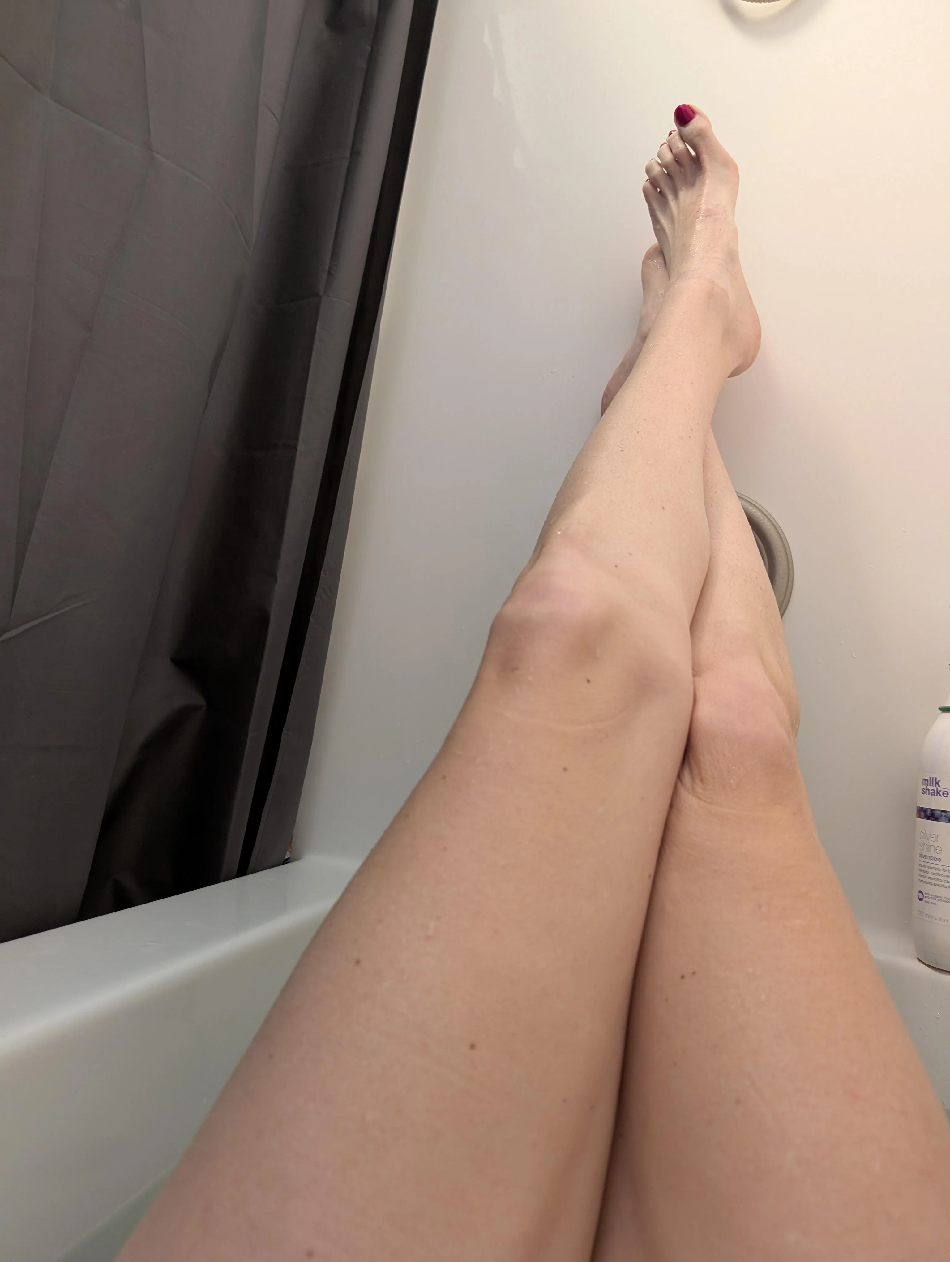 I'm 6'2" so you can imagine how long my feet are... All for you to enjoy